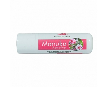 Naturprodukte Schwarz - Manuka Lippenpflege - Lippenstift bei Herpes, 4,8g